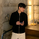 Tomfold suede jacket (3color)