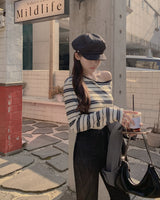 ザレンオフショルダーTシャツ