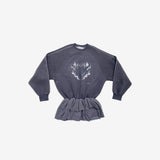 Luluan Track Fleece Cancan One Piece