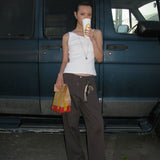 Single Buckle sleeveless_ivory