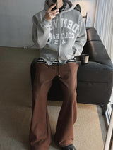 ASCLO D Ring Curve Sweat Pants (3color)