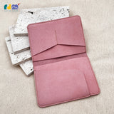 Genuine Leather Hand-Stitched Passport Holder