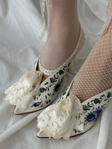 Toe lace socks