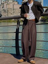 ASCLO Side Three Tuck Slacks (4color)