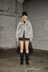 pt hood zip up (grey)