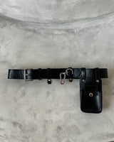 pocket key ring belt