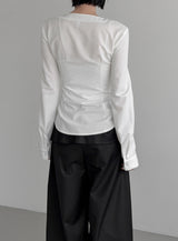 Eve Tie Snap Blouse