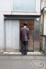 saros コットンスリーブ - チャコール(2)