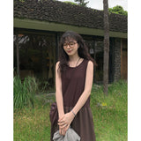 fair sleeveless dress