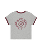SUN LOGOS RINGER TEE