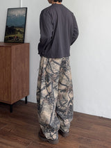 Curved Tree Wide Pants (2color) (No.1002)