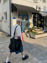 One pocket half pants