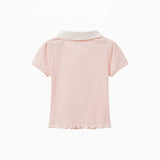 Belle Frill Layered Tee 232427736