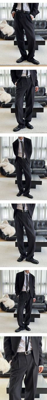 [S/F] Minimal crop blazer(2color)