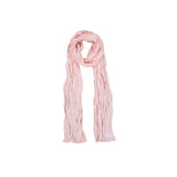 ウェーブクリンクルロングスカーフ (pink)