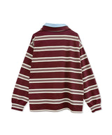 UNISEX ボーダーポロロンT