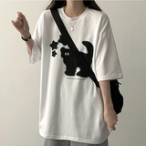TUMI STAR キャットオーバーフィットショートスリーブTシャツ