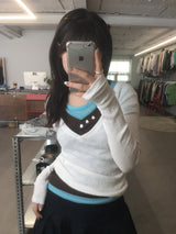 Kaya V-neck long sleeve (5color) 
