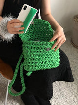 chunky backpack (green)