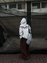 Irie knit zip-up white