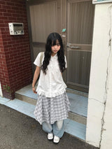 デンバーフリルシャツ