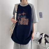 Kao Color Raglan Boxy Fit Short Sleeve T-shirt (4 colors) H&L