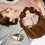 シャツ2ウェイバッグ (camo)(brown)
