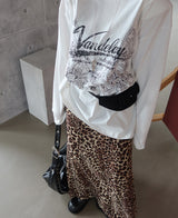 レース ビスチェプリントTシャツ