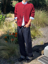 Teto Blanc Knit Cardigan (5 Colors)