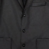 ダンズダディフィットブレザーレザージャケット (UNISEX)
