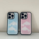 [MADE] lucky dolphin epoxy bumper case - pink