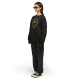スマイルスウェットシャツ (Black)