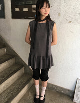 クアカプリフリルレギンスパンツ