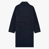Stranger Relax Fit Belted Trench Coat (Navy)