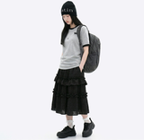 Essential Standard Short Sleeve Ringer T-shirt Melange