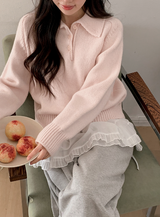#WRシフォンフリルレイヤードミニスカート