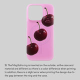 [SET] Hard Cherry Case (hard)_MagSafe + Hard Cherry Tok_MagSafe