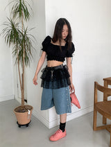 STAR CANCAN LAYERED SKIRT (2C)