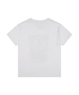 (DUC) BB クロスグラフィックTシャツ ホワイト