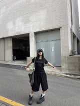 Unisex デイリービンテージバンディドバミューダパンツ