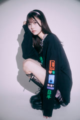 【推しの子】B小町 ロングTシャツ - ブラック | 60％コラボレーション