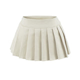 Canon Pleated Mini Skirt