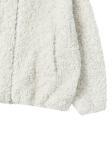 25FW TEDDY HOOD JUMPER