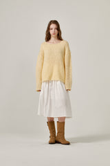 Mohair knit (Grey)
