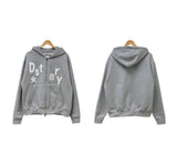 Fleece-lined patch hoodie
