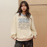 Maltese Archive Line Graphic Two Tone Hoody
