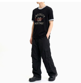 エッセンシャルスタンダード半袖リンガーTシャツ ビンテージブラック