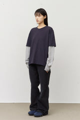 Slab Cropped Layered Longsleeve