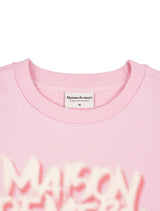 Women's ツートーンブロークンロゴクロップスウェットシャツ (FCE1TS301W)