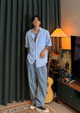 Hidden Pocket Oxford Shirt 3COLOR